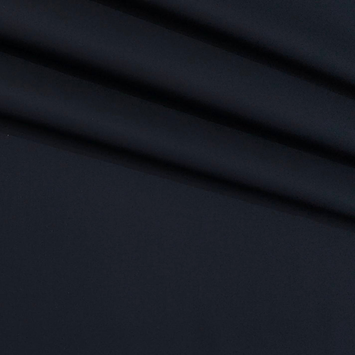 Trouser Fabric Donear LA Finish Lycra Pure Cotton Plain Colour Dark Midnight Blue