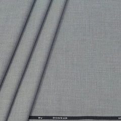 Trouser Fabric Donear 4Way Lycra Premium Check Colour Light Grey