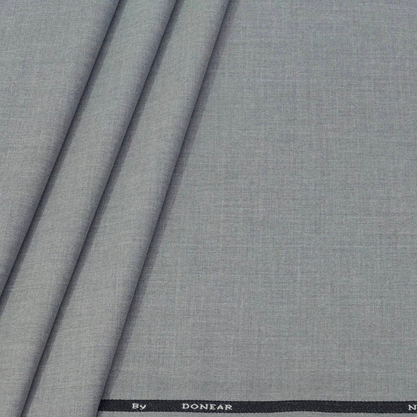 Trouser Fabric Donear 4Way Lycra Premium Check Colour Light Grey