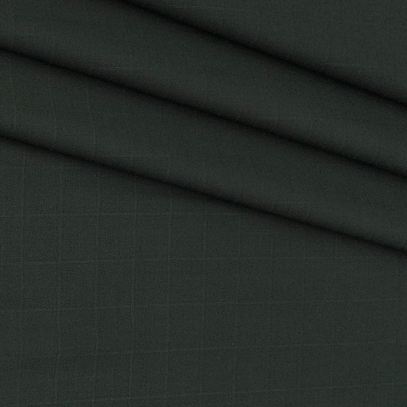 Trouser Fabric Donear 4Way Lycra Premium Check Colour Dark Green
