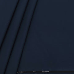 Trouser Fabric Donear 4Way Lycra Premium Plain Colour Lapis Blue