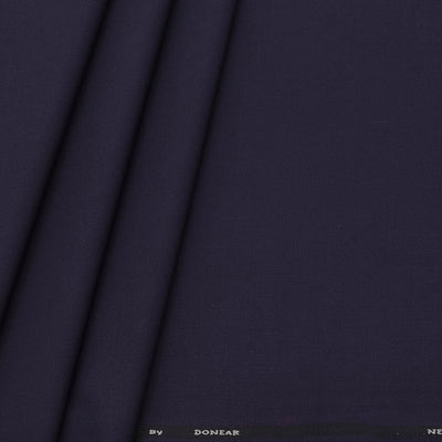Trouser Fabric Donear 4Way Stretchable Premium Plain Colour Matte Purple