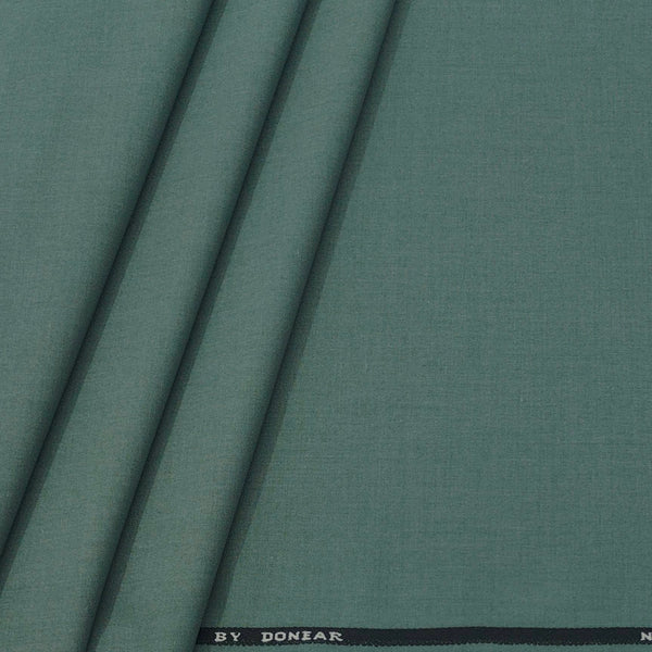 Trouser Fabric Donear 4Way Lycra Premium Plain Colour Emerald Green