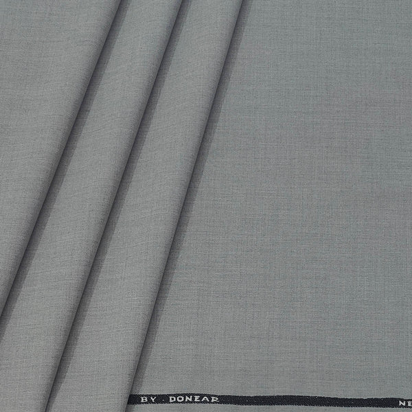 Trouser Fabric Donear 4Way Lycra Premium Worsted Colour Silver Grey