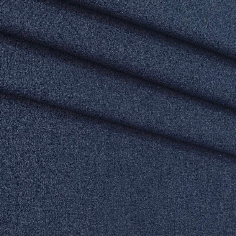Trouser Fabric Donear 4Way Lycra Premium Worsted Colour Denim Blue