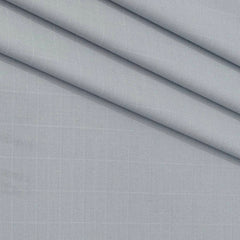 Trouser Fabric Donear 4Way Lycra Premium Check Colour Silver