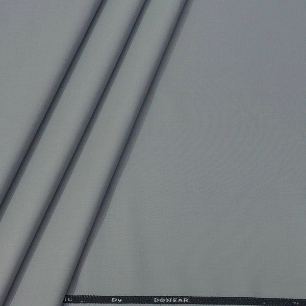 Trouser Fabric Donear 4Way Lycra Premium Plain Colour Silver Blue