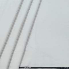 Trouser Fabric Donear 4Way Lycra Premium Plain Colour White