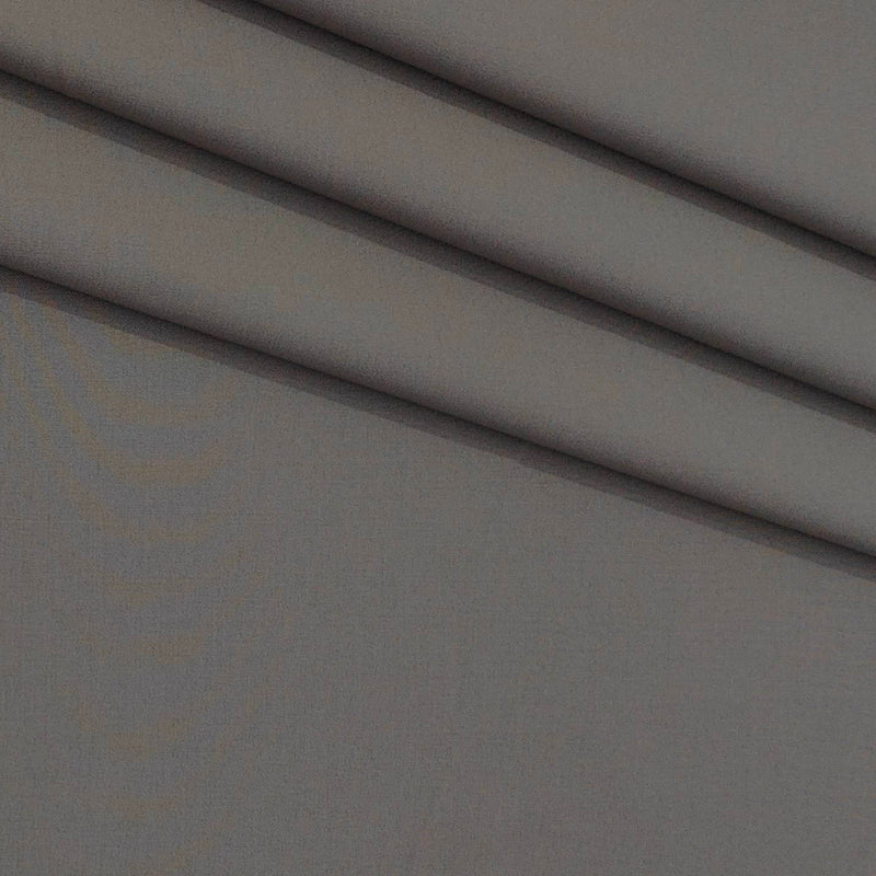 Trouser Fabric Donear 4Way Lycra Premium Plain Colour Dusty Greyish Brown