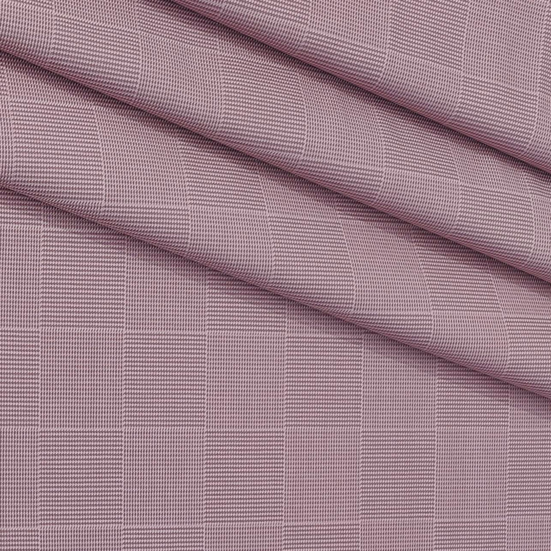 Shirt Fabric Grasim 100% Cotton Broad Check With Textured Colour Mauve Rose