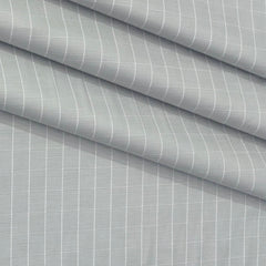 Shirt Fabric Grasim 100% Cotton Check Colour Silver Grey