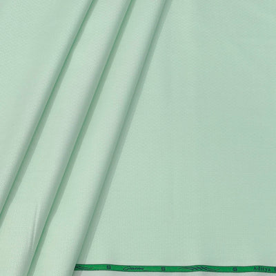 Shirt Fabric Grasim 100% Cotton Dobby Colour Mint Green