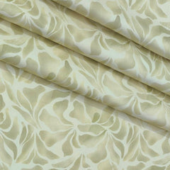 Shirt Fabric Donear Premium Giza Cotton Digital Print Colour Butter Cream
