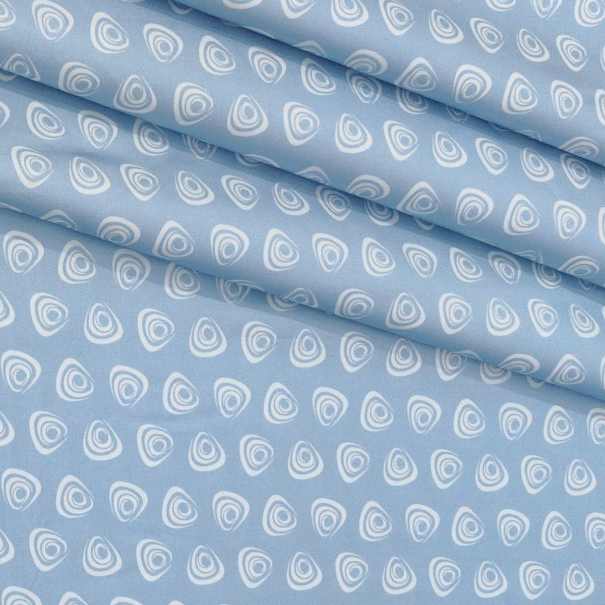 Shirt Fabric Donear Premium Giza Cotton Digital Print Colour Water Blue