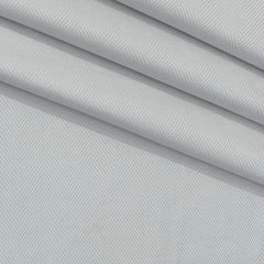 Shirt Fabric Soktas Finest 80s Giza Cotton Herringbone Colour Silver