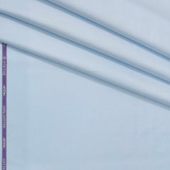 Shirt Fabric Soktas Finest 80s Giza Cotton Herringbone Colour Sky Blue