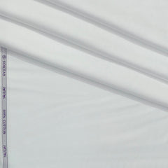 Shirt Fabric Soktas Finest 80s Giza Cotton Herringbone Colour White