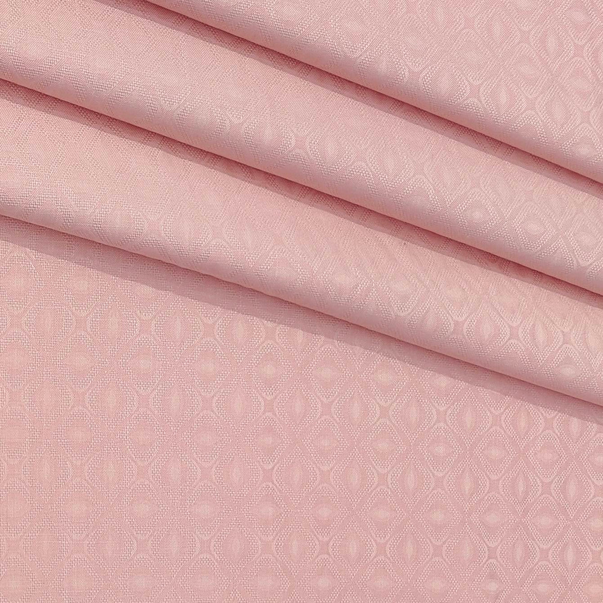 Shirt Fabric Soktas Finest 80s Giza Cotton Jacquard Colour Candy Pink