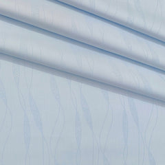 Shirt Fabric Soktas Finest 80s Giza Cotton Jacquard Colour Light Blue