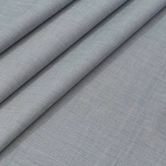Shirt Fabric Raymond Fill a Fill 100% cotton Plain Colour Grey