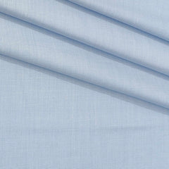 Shirt Fabric ManTire wrinkle Free PC Plain Fill a Fill Colour Light Blue