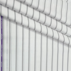 Shirt Fabric Soktas Finest 80s Giza Cotton Broad Lining Colour Black N White