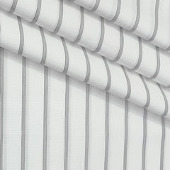 Shirt Fabric Soktas Finest 80s Giza Cotton Broad Lining Colour Black N White