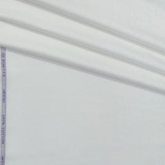 Shirt Fabric Soktas Finest 80s Giza Cotton Jacquard Colour White