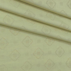 Shirt Fabric Soktas Finest 80s Giza Cotton Jacquard Colour Brownish Green