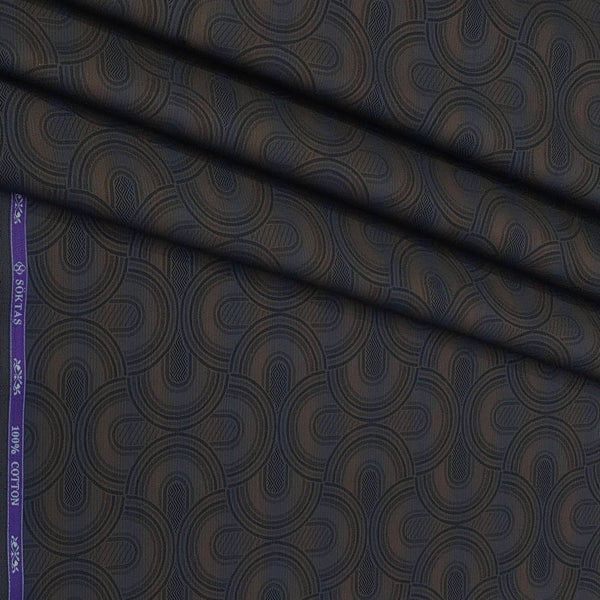 Shirt Fabric Soktas Finest 80s Giza Cotton Jacquard Colour Multicolour