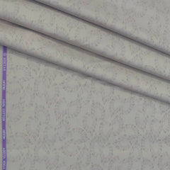 Shirt Fabric Soktas Finest Premium 80s Giza Cotton Jacquard Colour Dusty Greyish Brown