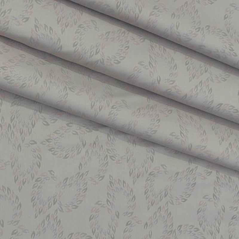 Shirt Fabric Soktas Finest Premium 80s Giza Cotton Jacquard Colour Dusty Greyish Brown