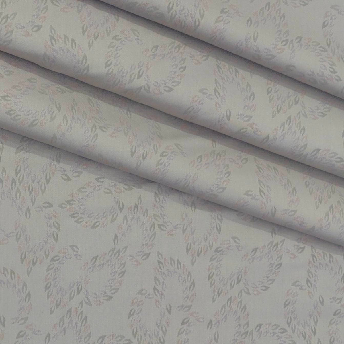 Shirt Fabric Soktas Finest Premium 80s Giza Cotton Jacquard Colour Dusty Greyish Brown