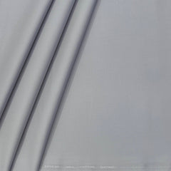 Pant Shirt Combo Donear Silver Trouser With Sapphire Blue Plain Giza Cotton Shirt Fabric