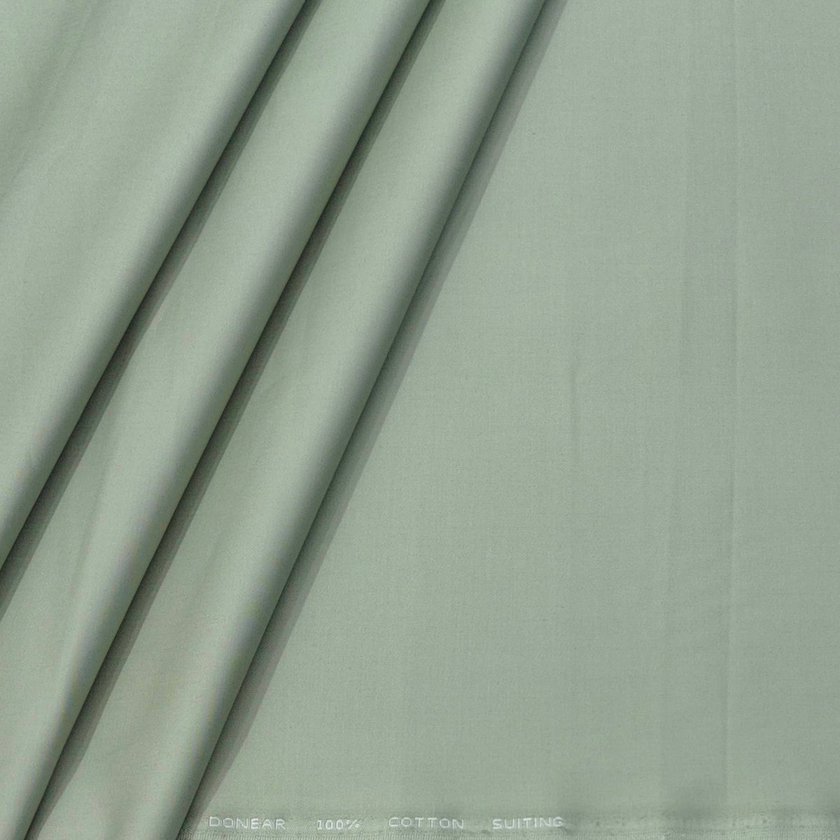Trouser Fabric Donear Giza Cotton Plain Colour Pista Green