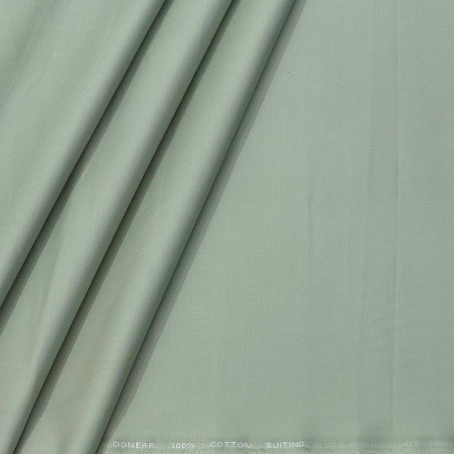 Trouser Fabric Donear Giza Cotton Plain Colour Pista Green
