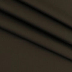 Trouser Fabric Donear Pure Cotton Plain Colour Dark Mocha Brown