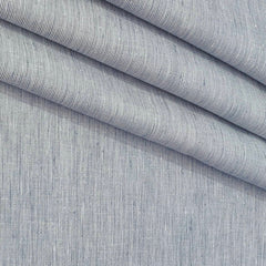 Trouser Fabric Donear Premium 60Lea×44Lea 100% Linen Pin Lining Colour Silver Grey