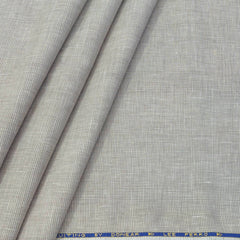 Trouser Fabric Donear Premium 60Lea×44Lea 100% Linen Pin Check Colour Ant Brown