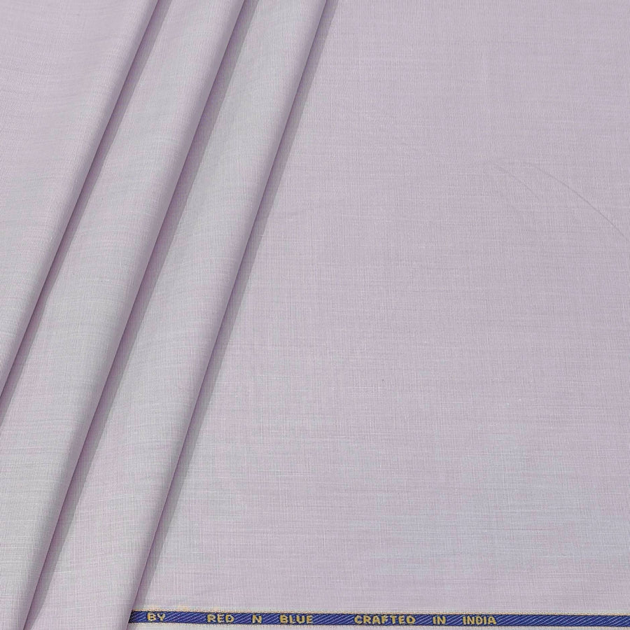 Shirt Fabric ManTire wrinkle Free PC Plain Fill a Fill Colour Light Lavender