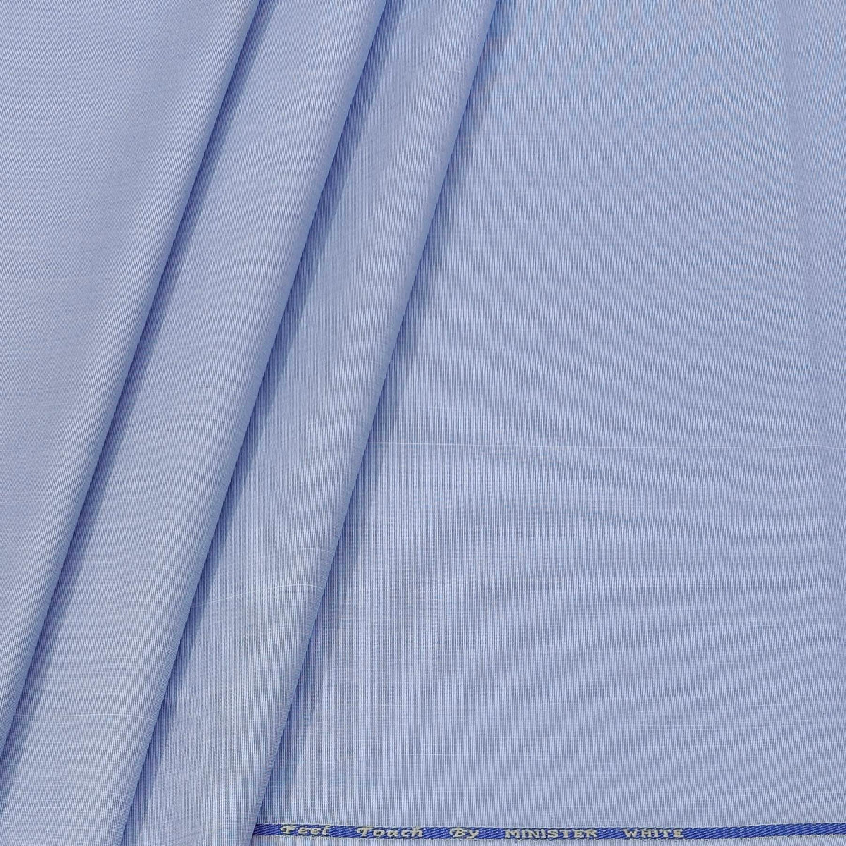 Shirt Fabric ManTire wrinkle Free PC Plain Fill a Fill Colour Blue