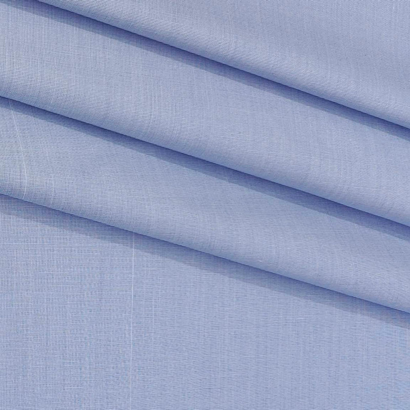 Shirt Fabric ManTire wrinkle Free PC Plain Fill a Fill Colour Blue