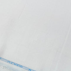 Shirt Fabric Arvind Linen Blended Slub Colour White
