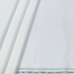 Shirt Fabric Ruby 60s Giza Cotton Plain White