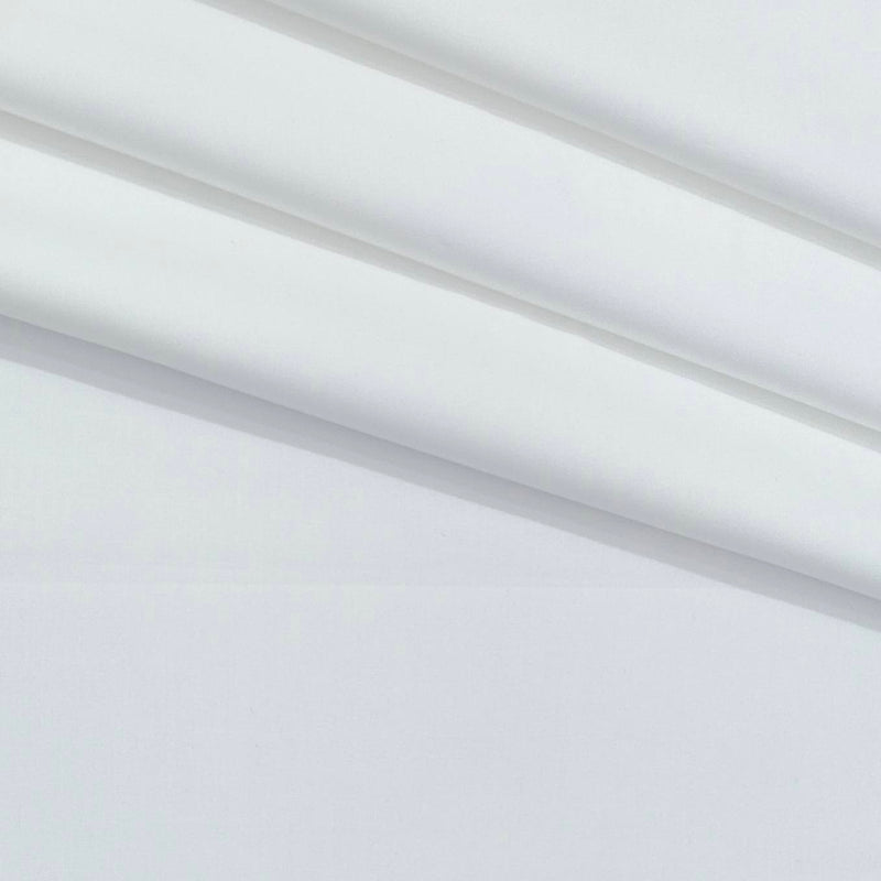 Shirt Fabric Ruby 60s Giza Cotton Plain White