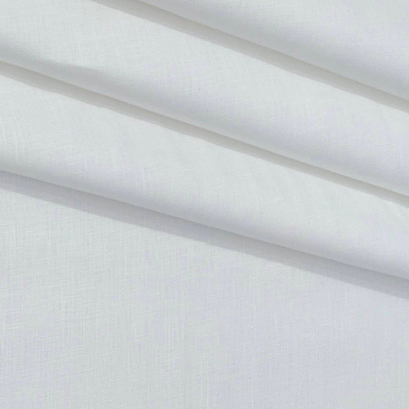Shirt Fabric Donear 60×60Lea 100%Linen Slub Colour White