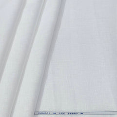 Shirt Fabric Donear 150Lea × 150 Lea 100%Linen Slub Colour White