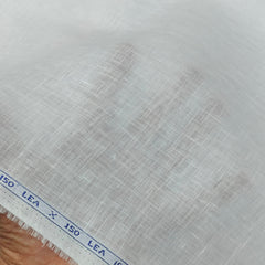 Shirt Fabric Donear 150Lea × 150 Lea 100%Linen Slub Colour White