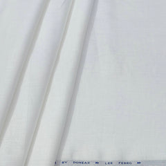 Shirt Fabric Donear 100 Lea × 100 Lea 100%Linen Slub Colour White