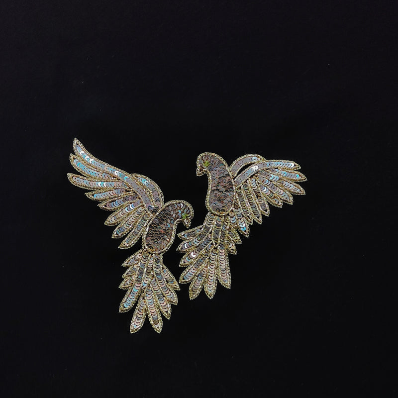 ManTire Premium Designer Bandhgala Suit Fabric With Handwork Colour True Black